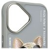 Nimmy etui iPhone 16 6.1 szary/gray     Glasses Cool Dog